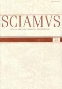 SCIAMVS: Sources and Commentaries in Exact Sciences, 22