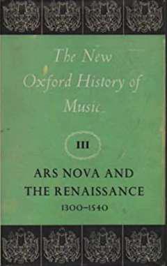 The new Oxford history of music, 3