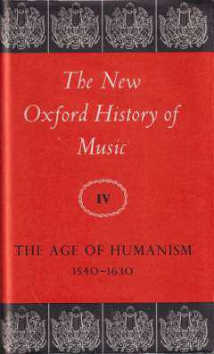 The new Oxford history of music, 4