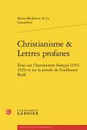 Christianisme et Lettres profanes