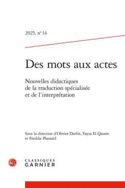 Nouvelles didactiques de la traduction spcialise et de linterprtation