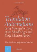 Translation Automatisms in the Vernacular Texts of the Middle Ages and Early Modern Period