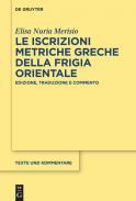 Le iscrizioni metriche greche della Frigia orientale