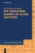 Die Personennamen im Alten gypten