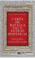 Carta de batalla por las letras hispánicas