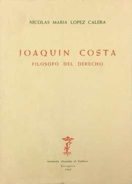 Joaqun Costa, filsofo del derecho