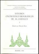 Estudios onomstico-biogrficos de Al-Andalus