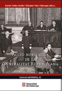 Acci normativa de la Generalitat Republicana, 1