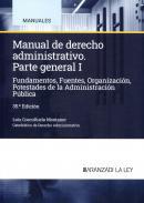 Manual de derecho administrativo. Parte general, 1