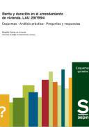 Renta y duracin en el arrendamiento de vivienda