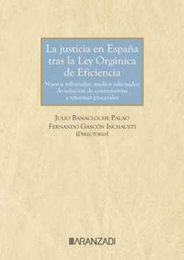 La justicia en Espaa tras la Ley Orgnica de Eficiencia