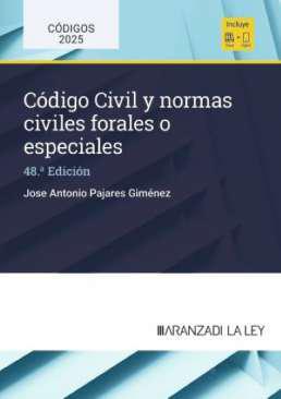 Cdigo Civil y normas civiles forales o especiales