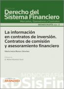 La informacin en contratos de inversin