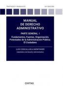 Manual de derecho administrativo. Parte general, 1