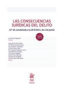 Las consecuencias jurídicas del delito