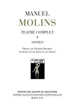 Teatre complet, 4