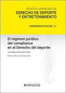 El rgimen jurdico del compliance en el Derecho del deporte