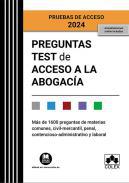 Preguntas test de Acceso a la abogaca