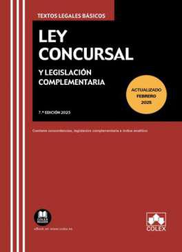 Ley Concursal y legislacin complementaria