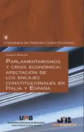 Parlamentarismos y crisis econmica