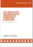 Los institutos de democracia semidirecta sometidos a revisin