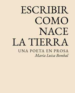 Escribir como nace la tierra