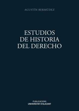 Estudios de Historia del derecho