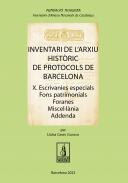 Inventari de l'Arxiu Històric de Protocols de Barcelona, 10
