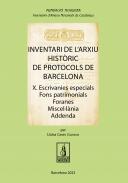 Inventari de l'Arxiu Histric de Protocols de Barcelona, 10