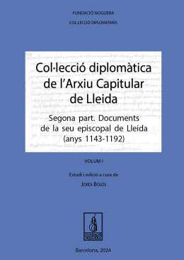 Col·lecció diplomàtica de l'Arxiu Capitular de Lleida, 3-4