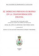 El derecho privado europeo en la transformacin digital