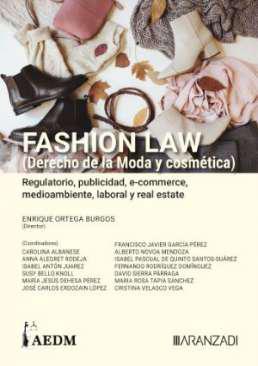 Fashion Law (Derecho de la Moda y cosmtica), 2