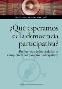 Qu esperamos de la democracia participativa?