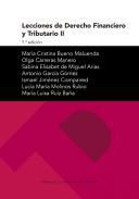 Lecciones de Derecho Financiero y Tributario II