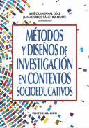 Mtodos y diseos de investigacin en contextos socioeducativos