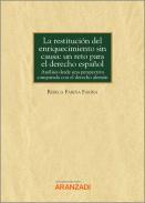 La restitucin del enriquecimiento sin causa