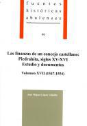 Las finanzas de un concejo castellano: Piedrahta, siglos XV-XVI, estudio y documentos, 17