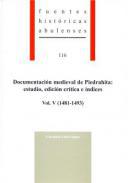Documentacin medieval de Piedrahta : estudio, edicin crtica e ndices, 5