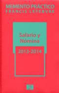 Memento prctico salario y nmina 2013-2014