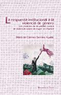 La respuesta institucional a la violencia de gnero