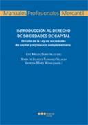 Introduccin al derecho de sociedades de capital