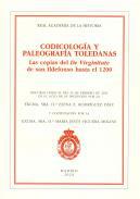 Codicologa y paleografa toledanas