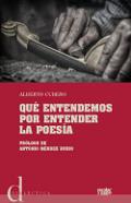 Qu entendemos por entender la poesa