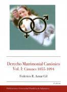 Derecho matrimonial canónico, 1