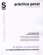La responsabilidad penal de los menores