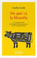 De qu va la filosofa