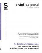 Los derechos del detenido y del investigado en el proceso penal