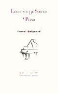 Lecciones de solfeo y piano