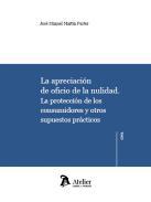 Apreciacin de oficio de la nulidad