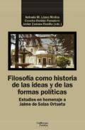 Filosofa como historia de las ideas y de las formas polticas